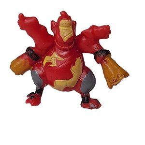 Pokemon 2000s Mini Vinyl R/L W Gumball Miniature Size Magmortar Action Figure 1"